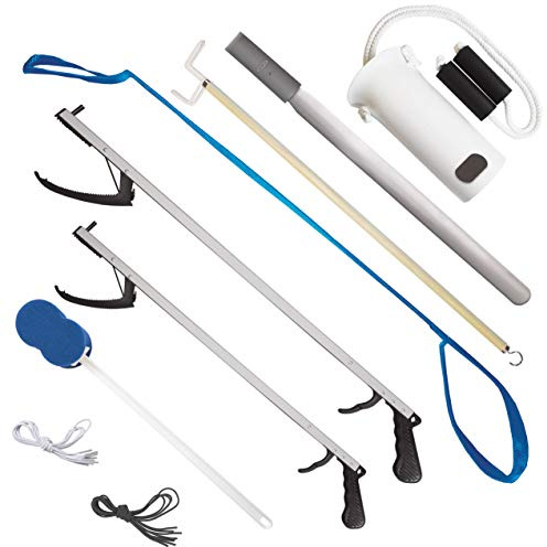 Rehabilitation Advantage Complete Hip & Knee Replacement Kit - 9 Pieces