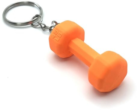Porte-clés haltères, porte-clés haltères,Porte-clés de salle de sport - Porte-clés de nouveauté, porte-clés, accessoires de sports de plein air pour salle de sport, belle salle de musculation