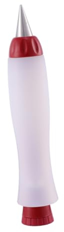 FUNNETOYU Penna per Decorare Alimenti in Silicone Riutilizzabile Strumento e Facile da per Dolci e Cioccolato per Regali Personalizzati