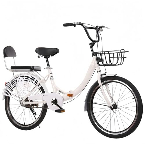 Bicicletta da città pieghevole con altezza regolabile e pneumatici antiscivolo per pendolarismo urbano