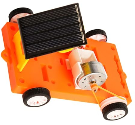 NOLITOY Kit de Energía Solar para Montar Coche Solar de Bricolaje Piezas Resistentes y Superficie Lisa, Juguete Educativo Stem para Experimentos de Ingeniería y Ciencia, Adecuado