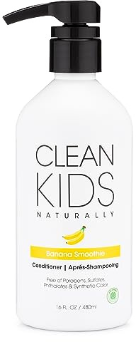 Gabriel Cosmetics Clean Kids Naturally Banana Smoothie Detangler 16oz