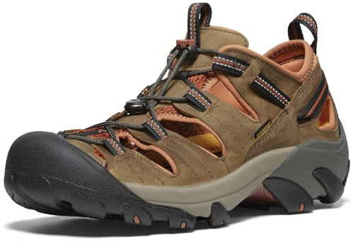 KEEN Hombre ARROYO II NEGRO OLIVA/MARRÓN BOMBAY Sandalia 44.5