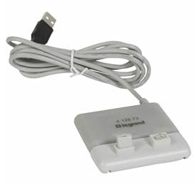 LEGRAND, AlphaRex Zeitschaltuhr Zubehör, PC-Adapter REX zur Programmierung eines AlphaRex Datenschlüssels am PC, 412873