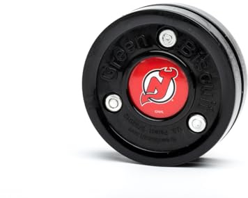 Green Biscuit Original NHL Team Pucks (New Jersey Devils)
