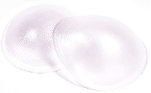 Verano BH Einlagen Silikon Einlagen mit Hohlkammer zum einlegen in BH´s, Bikinis, Tops und Bustiers, unsichtbar, weich und flexibel (transparent)