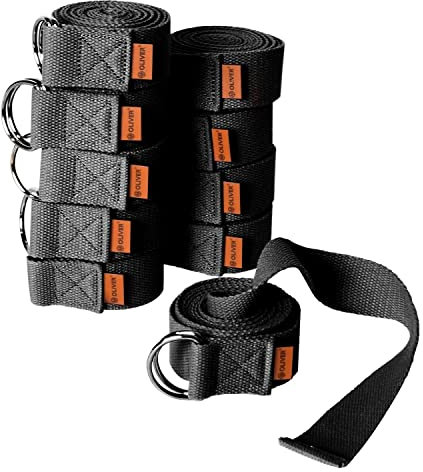 Oliver Yogagurt 250cm schwarz 10er Paket Yoga Pilates Meditation Entspannung
