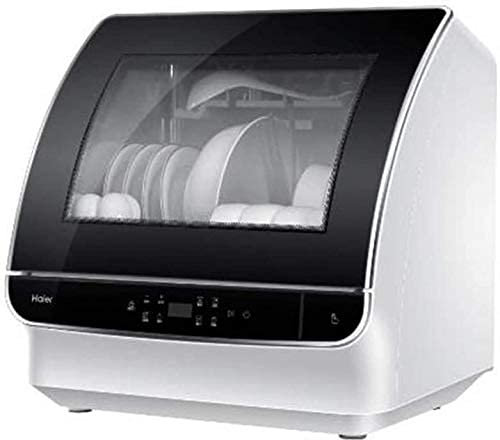 Mini Desktop Dishwasher, 6 Sets of Tableware-capable Touch Dishwasher, Silent 360 & deg; Washing, Drying and Energy-saving Kitchen Acce