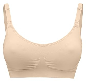 Medela Reggiseno Keep Cool Ultra per Gravidanza e Allattamento, Senza Cuciture con 6 Zone Traspiranti, Tessuto Soft Touch e Supporto Extra, Nero