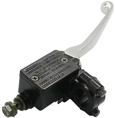 ZSREYFNB Manetas Moto Bomba de Freno de Motocicleta Cilindro Maestro Delantero Palanca de Freno hidráulico Derecha Maneta Freno Moto