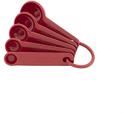 KitchenAid Universal Measuring Spoon Set, 5-Piece, Red