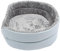 Hundebett, Herausnehmbar, Beheizbar, Waschbar, Hautfreundliches Hundebett, mittelgroß für 22-Pfund-Hunde (Grey M)