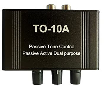 Otueidnsy NE5532 Amplificateur Audio à Double OP, PréAmpli à Lampes StéRéO, ContrôLe de la Tonalité des Aigus, des MéDiums et des Graves, Volume AttéNué à Double Usage