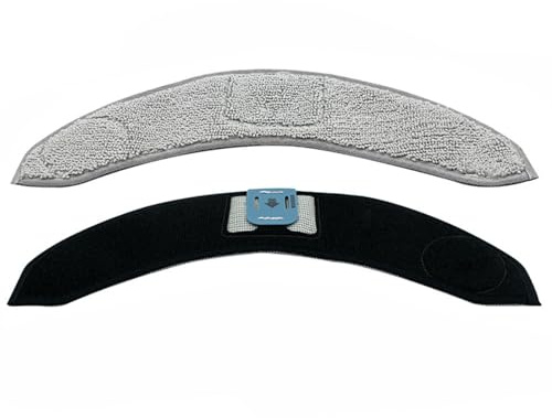 HMHAMA 2 Pack Replacement Mop Pads for iRobot Roomba Combo j7/ j7+/ j9+ Robot Vacuum Accessories, Microfiber Cleaning Refill Pads Washable Mopping Pad Soft Mop Cloth