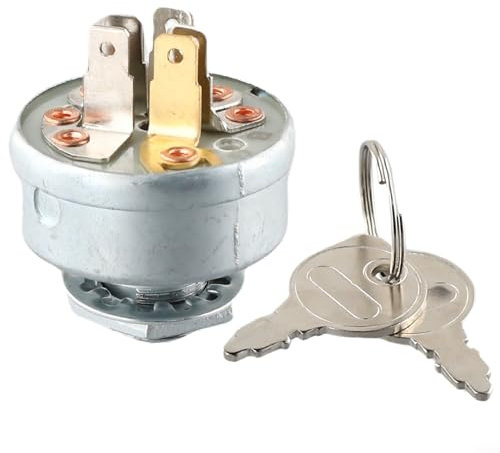 Interrupteur d'allumage avec clés pour tracteur tondeuse 725-0267A 0945-4
