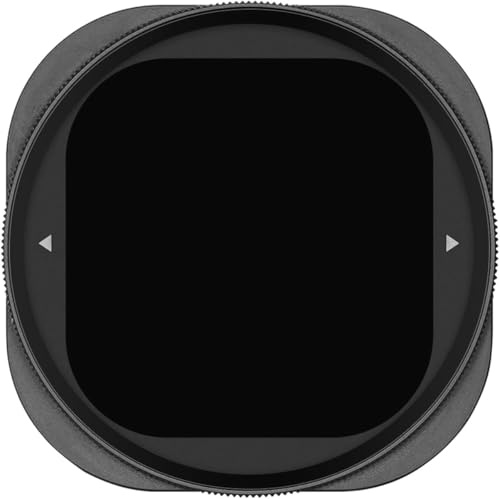 GiAi Magnetisk variabel ND2-ND32-filter (VND 1-5 stopp) för iPhone 17 Pro/Pro Max – grå filtereffekt [krävs GiAi fodral – separat tillgänglig]