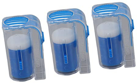 Haofy Queen Bee Marking Cage 3 Piezas de Plástico Ligero con una Sola Mano con Malla Suave para un Fácil Etiquetado, Herramienta de Apicultura para el Manejo de Colmenas, Mantenimiento de Colmenas,