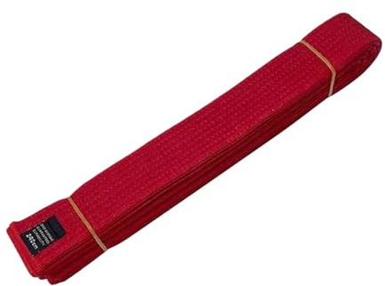 WUYXTO 2 stycken TKD Aikido uniform taekwondo bälte polyester bomull enkel fasta Judo Karate ranking linning färgad för karate
