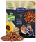 Lyra Pet® | 10 kg Erdnusskerne mit Haut | Vogelfutter für das Ganze Jahr | Naturbelassenes Streufutter | Energiequelle für Wildvögel | Erdnüsse ohne Schale | Proteinreich & Ölhaltig | Gartenvögel