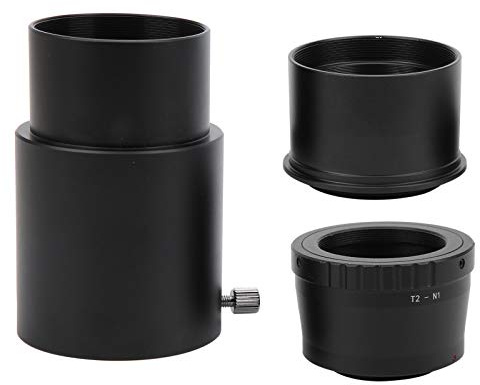 Tubo di Prolunga per Oculare del Telescopio Astronomico da 2 Pollici e Set di Anelli Adattatori T2-N1
