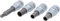 KS Tools 515.0795 OZ Spezial-Alu-Felgen-Stecknuss-Satz für mehrteilige OZ-Felgen, 4-tlg
