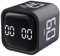Milgeo Schwerkraft-Sensor-Timer, Timer mit Pomodoro-Technologie, Zeitmanagement-Tool, Würfel für ADHS, Arbeit, Büro, Studium, Aufgaben, Kinder, Kochen, Sport (schwarz)