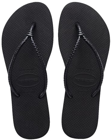 Havaianas Slim Tube Donna FlipFlop Black 39 EU