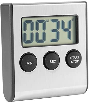 Kurzzeitmesser Küchentimer Digital Timer Küchenwecker Stoppuhr mit Magnet Eieruhr Digital NEU