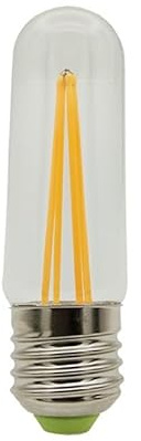 XIAOXSIO Home Lighting 20pcs/lot T30 LED Ceramic Filament Bulb 4W E27/B22 Pendant Light Source 220V/110V/12V Glass Tubular, 2700k Warm White