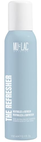 MULAC The Refresher - Shampoo Secco Cattura Odori 150 ml, Formula Smell-No-More, Dona Volume, Rinfresca e Neutralizza gli Odori, Capelli Puliti Senza Aloni