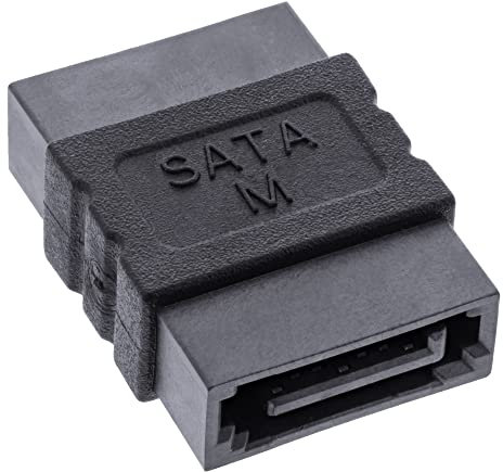 InLine 27700A SATA Adapter Buchse / Buchse, zum Verlängern