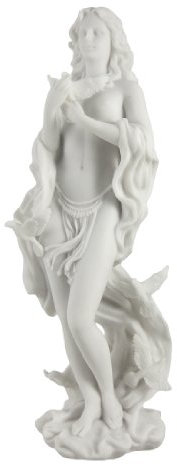 Pacific Giftware Aphrodite Statue of the Greek Goddess of Love Marble Finish by PAC