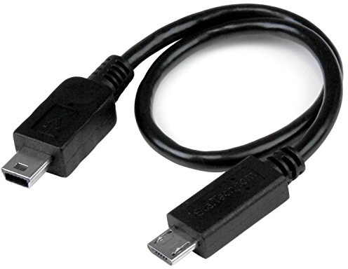 Startech 8 Micro USB to Mini USB OTG Cable for Smartphones/Tablets