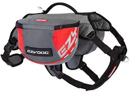 EZYDOG Dog Summit Backpack V2 | Backpack for Hiking, Dog Backpack for Small, Medium and Large Dogs, Padded Handle for Lifting, Reflective Piping, Durable Ripstop Material (L)
