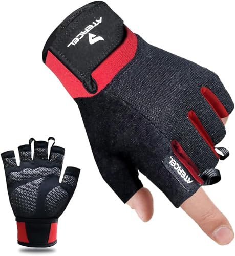 ATERCEL Fitness Handschuhe, Trainingshandschuhe für Crossfit, Bodybuilding