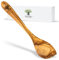 SOLTAKO Olivenholz Kochlöffel 30 cm, Holzkochlöffel aus hochwertigem Oliven Holz