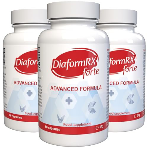 Diaform RX Forte - 180 Capsule (3x 60 Capsule), Confezione da 3
