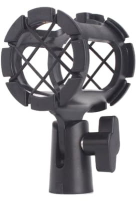 Professional Microphone Shock Mount Mic Holder Clamp Stand For Condenser