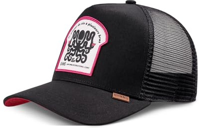 Djinns - Octovino - Gorra de camionero de malla, Negro , Talla única