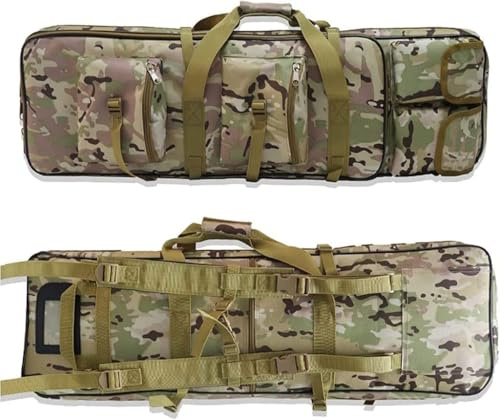 Bolsa De Escopeta Que Acampa, Bolsa Armas, Bolsa Tactica,Fusil Airsoft Funda Pistola Funda Para Armas Largas, Funda Para Armas Largas, Bolsa Para Rifle Funda Para Transporte Armas Camouflage,85CM