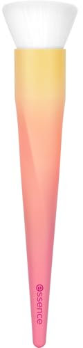 essence BRUSH IT LIKE IT'S ART make up buffer brush, Make-Up Pinsel, Nr. 01, Weiss, vegan, Nanopartikel frei, 1er Pack (1pcs)
