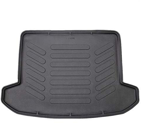 Rizline Passgenau 3D Kofferraumwanne Kompatibel mit Hyundai Tucson 3 Gen 2015-2020 Kofferraummatte Schutzmatte Auto Zubehör Antirutschmatte Kofferraumwanne TPE Gummi Schwarz