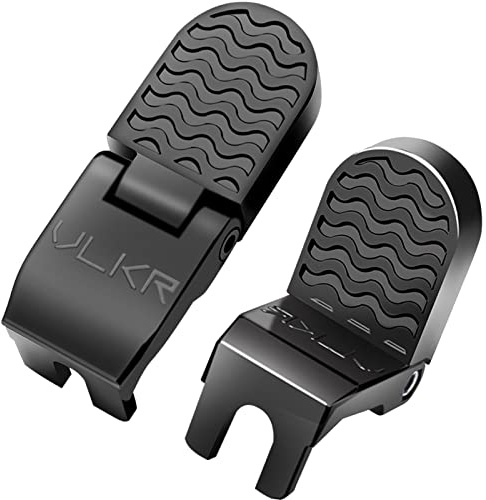 Pedales traseros antideslizantes para bicicleta de montaña, reposapiés, pedal trasero con ranura en U, para ciclismo, bicicleta de carretera, MTB, BMX