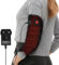 Heating Pad Wrap for Relief, Flexible Heated Pad for Ankle Leg Elbow Wrist and Forearm, Fast Heating Body Wrapping Belt with 4 Heating Levels and 3 Timing Settings, with Adapter-(45x3.5,Black)