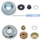 TopHomer 10 Stück Rasenmäher-Klingen-Adapter-Set, Reiterplatte, Kragen, Mutter, Druckplatte, Schutz, Unterlegscheibe, Rasentrimmer-Aufsätze, kompatibel mit Stihl FS120, FS130, FS130R, Wartungsset