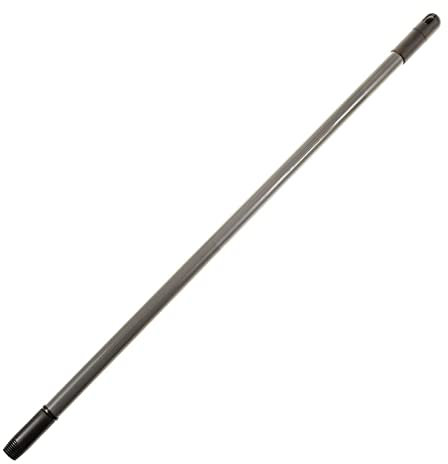 SIDCO Besenstiel Teleskopstiel grau Schraubgewinde Ersatzstiel Universalstiel Teleskop