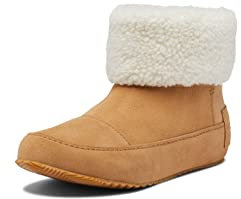 Sorel SOREL GO - STUMPTOWN BOOTIE Hausschuhe Stiefel für Damen, Braun (Tawny Buff x Natural), 39 EU