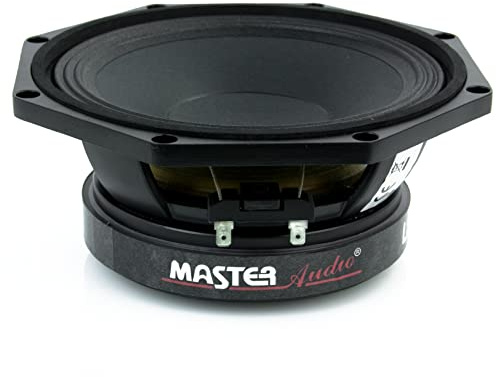1 x Professional Master Audio LST08/8 Woofer 20 cm 20 mm 8 Inch 300 Watts Rms 600 Watts Max Impedance 8 Ohm Sensitivity 99 DB for Home 1 Piece