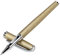 Zalantan Premium Tintenroller,luxury pen with cace,Kugelschreiber Glattes Schreibgefühl stilvolles Design müheloses Schreiben Executive Pen-Geschenkbox mit 0,5mm Schwarz Extra 2 Refill (Gold)