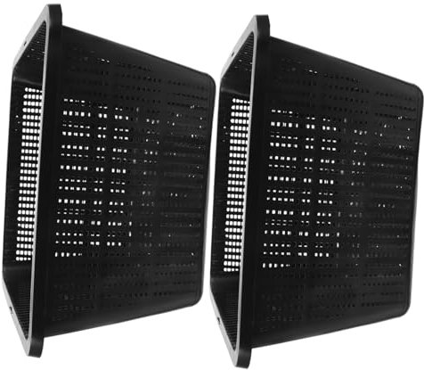 Toyvian 2piezas Equipo Hidropónico para Cultivo Cestas De Malla De Plástico para Macetas Accesorios para Jardinería Doméstica para Plantas Acuáticas y Vegetales